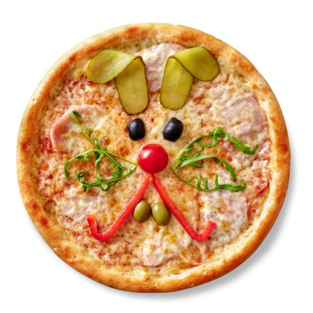 Pizza "Rabbit Kuzya"