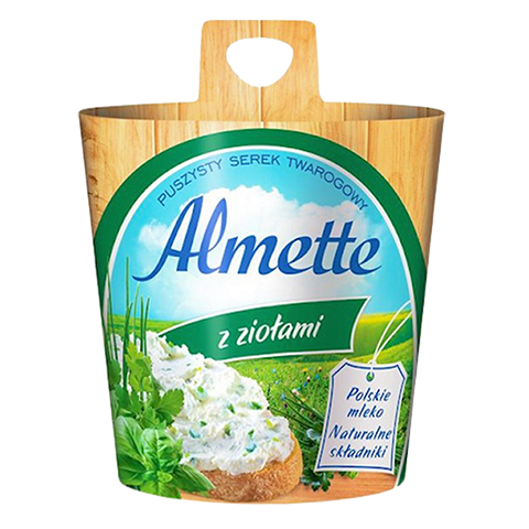 Сыр Альметте с зеленью