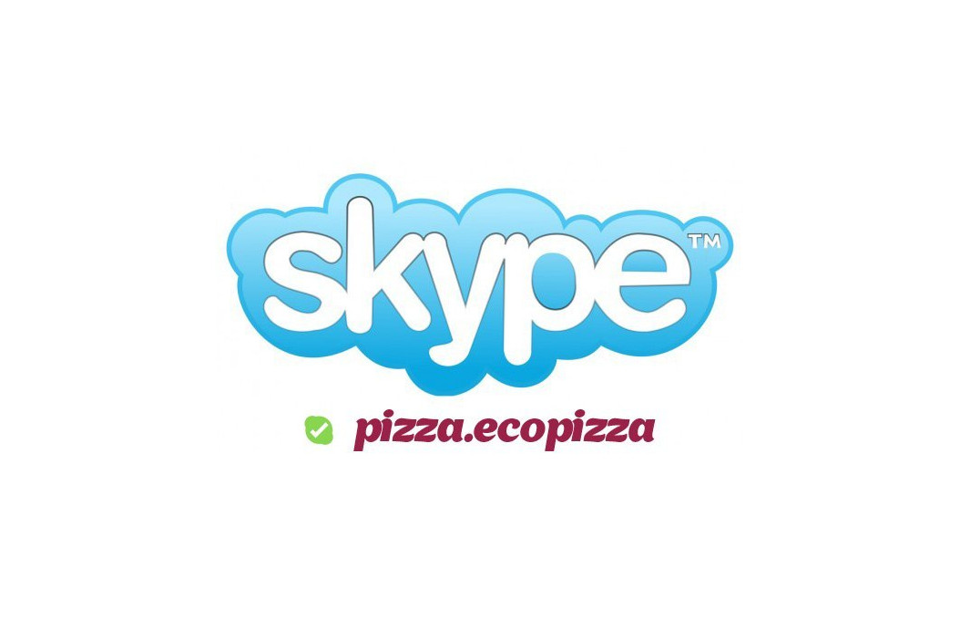 Новая услуга от Ecopizza: Принимаем заказы пиццы через скайп